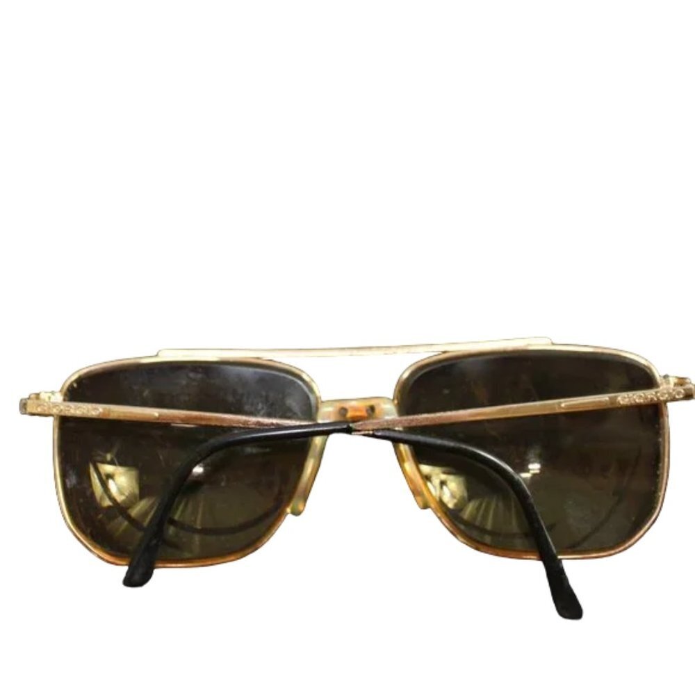 Giorgio Retro Gold & Black Tone Prescription Glasses Vintage Two Pair Lot - Picture 6 of 7